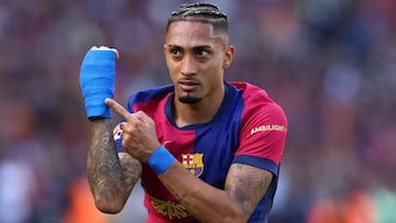 Ironía de Raphinha con el XI FIFPro