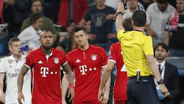 "La policía se ha llevado a Thiago, Lewandowski y Vidal"