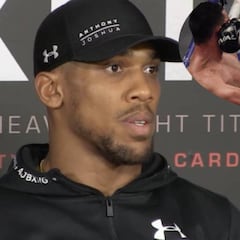 Anthony Joshua: "Le he roto el ojo a Parker"