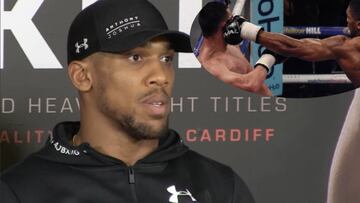 Anthony Joshua: "Le he roto el ojo a Parker"