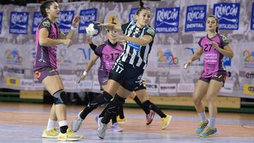 Rincón Fertilidad de balonmano femenino.En la imagen Rocío Campigli.