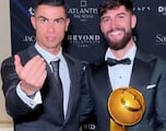Un tiktoker español le pide una foto a Cristiano y lo que hace en el segundo 6 define al portugués...
