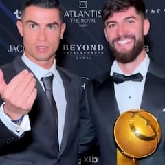 Un tiktoker español le pide una foto a Cristiano y lo que hace en el segundo 6 define al portugués...