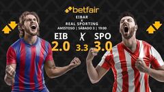SD Eibar vs. Real Sporting de Gijón: horario, dónde ver, pronósticos y estadísticas