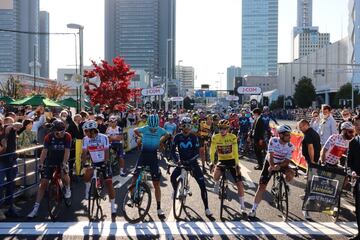 Las grandes estrellas, en primera fila para la salida en Saitama