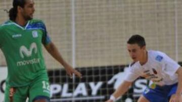 El Inter Movistar empata en su visita al Sala 10 Zaragoza