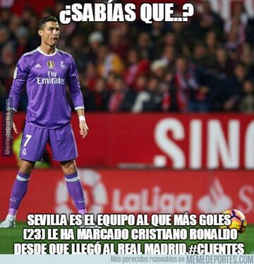 Los mejores memes del Sevilla 2-1 Real Madrid