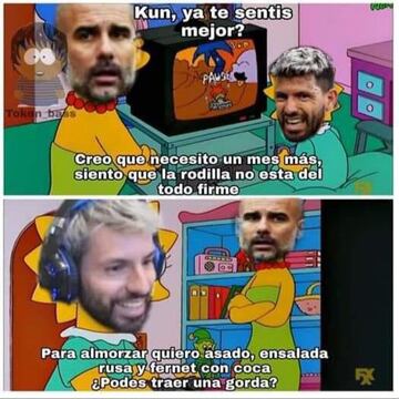 Los mejores memes de la eliminación del Manchester City en Champions League