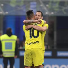 Inter-Bolonia, en directo