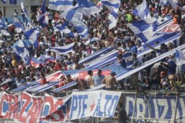 Santiago, 05 de marzo 2016.
Se realiza el banderazo de Universidad Catolica en el estadio San Carlos de Apoquindo.