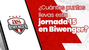 ¿Cuántos puntos lleva tu equipo Biwenger esta jornada?