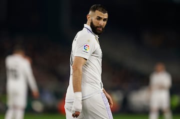 Benzema has been ruled out with an ankle problem.