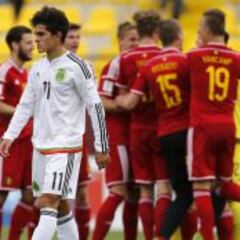 México perdió con Bélgica al 93' y quedó fuera del podio