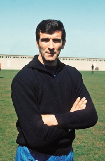 Guardameta de la Selección desde 1964, disputó 49 partidos con la Roja. Fue el portero titular del equipo que conquistó la Eurocopa de 1964.