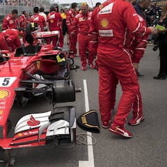 Ferrari en Bakú: debut de una agresiva evolución en su motor