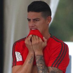 James se perdió su segunda Supercopa de Alemania