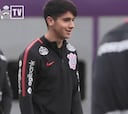 Corinthians mostró cómo fue la primera práctica de Araos