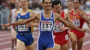 <b>COMO UNA BALA.</b> El francés Mehdi Baala revalidó el título europeo que hace cuatro años ganó por tres milésimas a Reyes Estévez y relegó a puestos secundarios a los dos europeos más rápidos del año, el ucraniano Ivan Heshko y el español Juan Carlos Higuero.