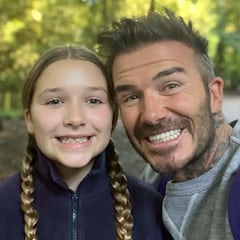 David Beckham sufre por su hija: “Harper está empezando a cambiar”