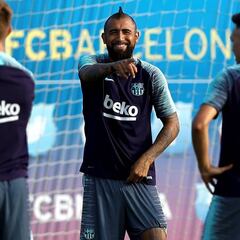 Valverde: "Arturo Vidal ha entrado muy bien en el grupo"