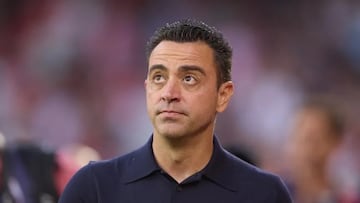 Xavi no encuentra hueco