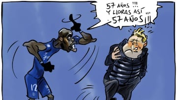 Ya hay vi?etas del rifi-rafe entre Nyom y Koeman