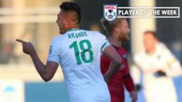 Juan Arango: nombrado Jugador de la Semana 1 de la NASL