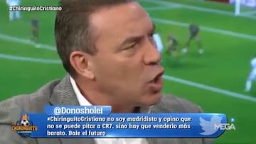 Buyo explica por qué nunca le pitó el Bernabéu y a Cristiano sí