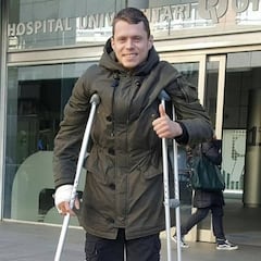 Tito Rabat deja el hospital y comienza su recuperación