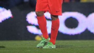 Luis Suárez se lamenta.