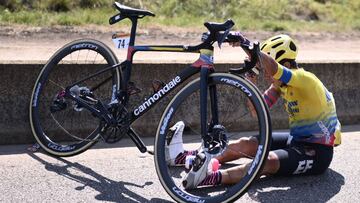 Sergio Higuita se despide del Tour de Francia 2020