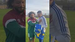 Vídeo: El gran momento entre Riquelme, Marcelo y Frank Fabra