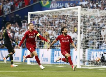 Emocionante final de Champions League. El Wanda Metropolitano está vestido de rojo y blanco ¡Espectacular! 