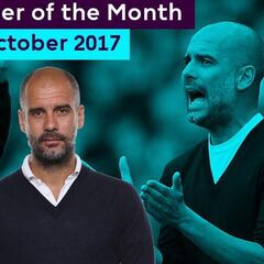 Guardiola repite como mejor técnico del mes en la Premier