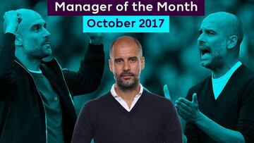 Guardiola repite como mejor técnico del mes en la Premier