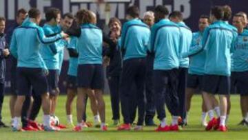 ENTRENAMIENTO F.C. BARCELONA