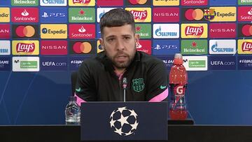 Jordi Alba: "Ojalá Messi se quede muchos años"
