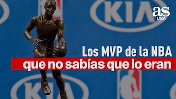 Los MVP de la NBA que no sabías que lo eran