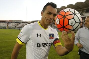 Esteban Paredes apareció en instantes vitales para Colo Colo. Con 10 goles, fue uno de los sub goleadores del torneo tras Nicolás Castillo. SU buen nivel demás lo regresó a la selección chilena.