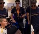 Más culé que Gaspart: el gesto de Lamine cuando un niño con la camiseta del Madrid le pide una foto