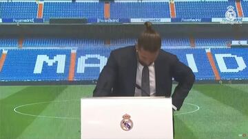 El incontenible llanto de Ramos tras su adiós al Madrid