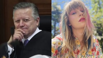 Ministro Arturo Zaldívar recibe pastel de Taylor Swift por el Día del Padre