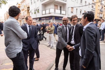 Dani Parejo, Emilio Butragueño, Marcos Senna, Raúl González y Unai Emery. 