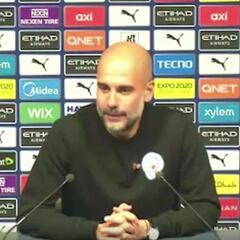 Sus 'haters' relamiéndose tras la derrota y sale Guardiola y dice esto de las decisiones arbitrales