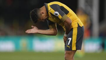 Arsenal de Alexis cae y se aleja cada vez más de la Champions