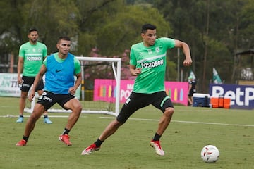 Imágenes del entrenamiento de Atlético Nacional previo al clásico con Independiente Medellín.