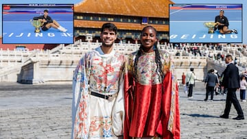 Los campeones de Pekín comparten la buena fortuna de la Ciudad Prohibida