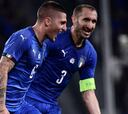 Italia 2-1 Bosnia: resumen, goles y resultado del partido