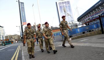 Ambientazo y seguridad en Cardiff