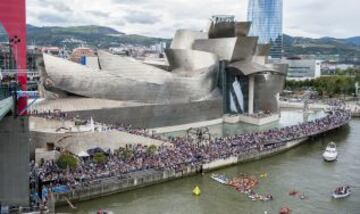 Las series mundiales del Red Bull Cliff Diving ya están en Bilbao